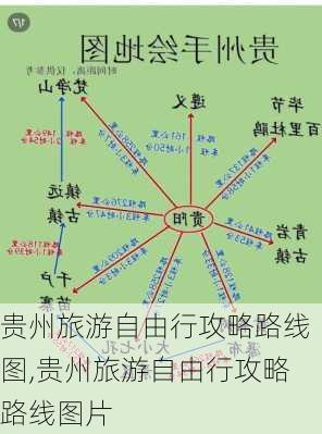 贵州旅游自由行攻略路线图,贵州旅游自由行攻略路线图片