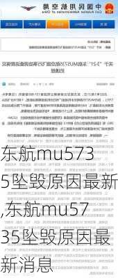 东航mu5735坠毁原因最新,东航mu5735坠毁原因最新消息