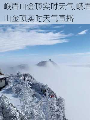 峨眉山金顶实时天气,峨眉山金顶实时天气直播