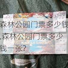 森林公园门票多少钱,森林公园门票多少钱一张?