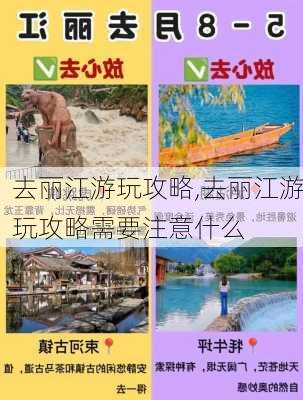 去丽江游玩攻略,去丽江游玩攻略需要注意什么