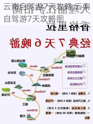 云南自驾游7天攻略,云南自驾游7天攻略图