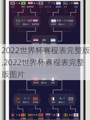 2022世界杯赛程表完整版,2022世界杯赛程表完整版图片