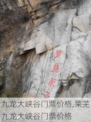 九龙大峡谷门票价格,莱芜九龙大峡谷门票价格