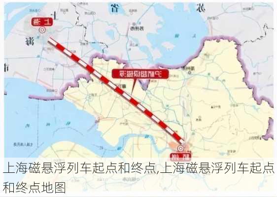 上海磁悬浮列车起点和终点,上海磁悬浮列车起点和终点地图