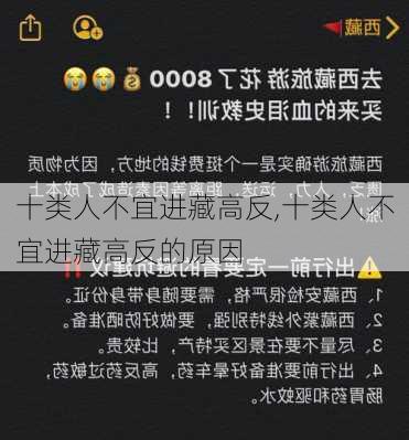 十类人不宜进藏高反,十类人不宜进藏高反的原因