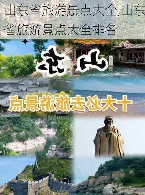 山东省旅游景点大全,山东省旅游景点大全排名