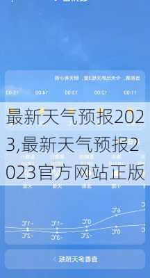 最新天气预报2023,最新天气预报2023官方网站正版