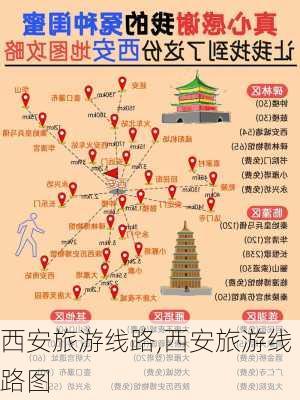 西安旅游线路,西安旅游线路图