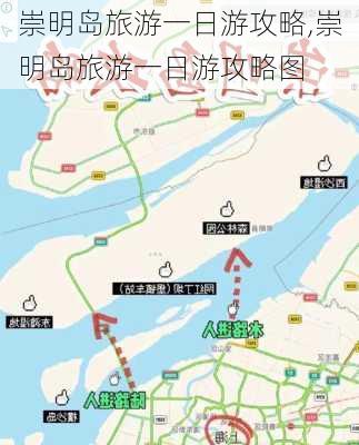 崇明岛旅游一日游攻略,崇明岛旅游一日游攻略图