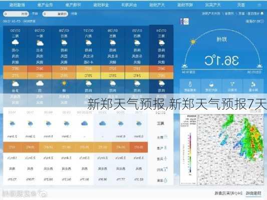 新郑天气预报,新郑天气预报7天