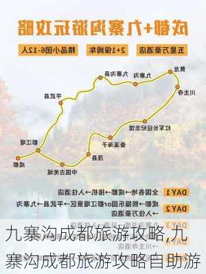 九寨沟成都旅游攻略,九寨沟成都旅游攻略自助游