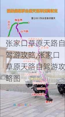 张家口草原天路自驾游攻略,张家口草原天路自驾游攻略图