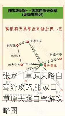 张家口草原天路自驾游攻略,张家口草原天路自驾游攻略图