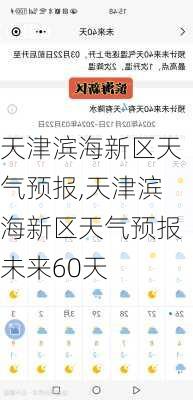 天津滨海新区天气预报,天津滨海新区天气预报未来60天