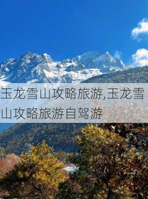 玉龙雪山攻略旅游,玉龙雪山攻略旅游自驾游