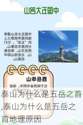 泰山为什么是五岳之首,泰山为什么是五岳之首地理原因