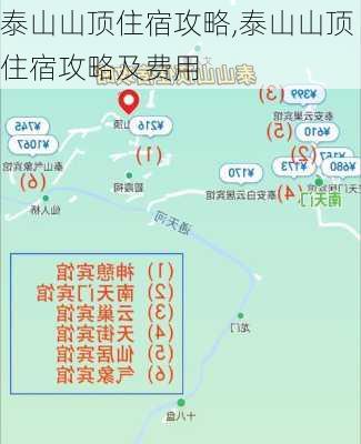 泰山山顶住宿攻略,泰山山顶住宿攻略及费用