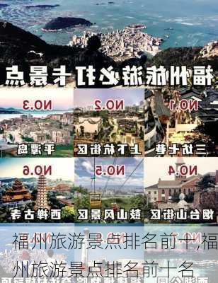 福州旅游景点排名前十,福州旅游景点排名前十名