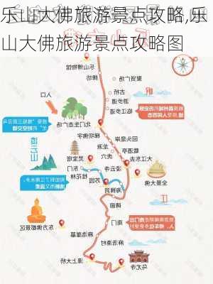 乐山大佛旅游景点攻略,乐山大佛旅游景点攻略图