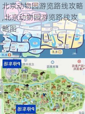 北京动物园游览路线攻略,北京动物园游览路线攻略图