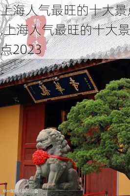 上海人气最旺的十大景点,上海人气最旺的十大景点2023