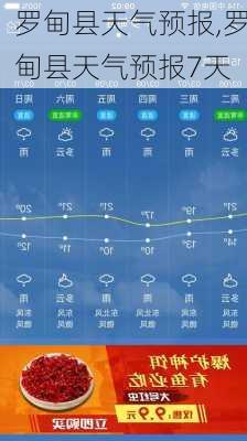 罗甸县天气预报,罗甸县天气预报7天