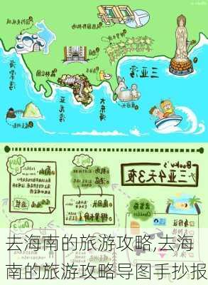 去海南的旅游攻略,去海南的旅游攻略导图手抄报