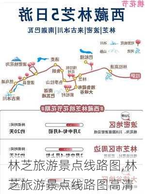 林芝旅游景点线路图,林芝旅游景点线路图高清