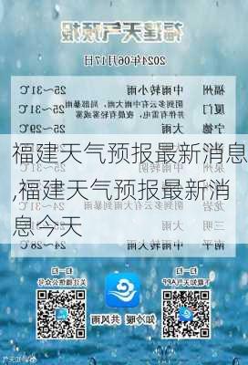 福建天气预报最新消息,福建天气预报最新消息今天